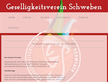Tablet Screenshot of gv-schweben.de